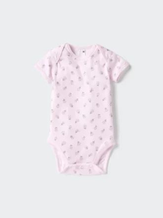 Baby Baby Kısa Kollu Tulum | Baskılı