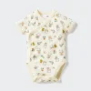 Baby Baby Resimli Kitap Koleksiyonu Kısa Kolları Olan Tulum | Önden Açık | Koguma-Chan Baby Baby Resimli Kitap Koleksiyonu Kısa Kolları Olan Tulum | Önden Açık | Koguma-Chan