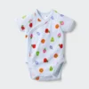 Baby Baby Resimli Kitap Koleksiyonu Kısa Kolları Olan Tulum | Önden Açık | Tırtıl Baby Baby Resimli Kitap Koleksiyonu Kısa Kolları Olan Tulum | Önden Açık | Tırtıl
