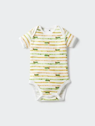 Baby Baby Resimli Kitap Koleksiyonu Kısa Kollu Tulum | Caterpillar