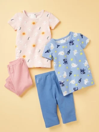Baby Baby Dry Resimli Kitap Koleksiyonu Pijamalar | Kısa Kollar