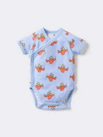 Baby Baby Resimli Kitap Koleksiyonu Tulumlar Kısa Kollar | Önden Açık | Miffy