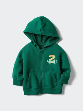 Baby Baby Ultra Stretch Sweat Tam Fermuarlı Kapüşonlu Sweatshirt