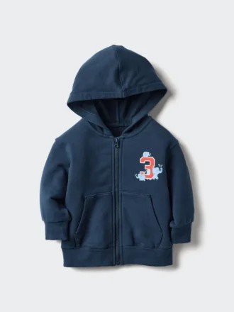 Baby Baby Ultra Stretch Sweat Tam Fermuarlı Kapüşonlu Sweatshirt