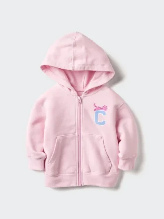 Baby Baby Ultra Stretch Sweat Tam Fermuarlı Kapüşonlu Sweatshirt