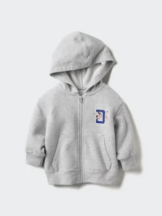 Baby Baby Ultra Stretch Sweat Tam Fermuarlı Kapüşonlu Sweatshirt