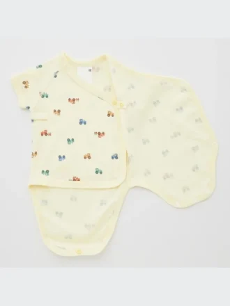Baby Joy of Print Kısa Kollu Tulum (Traktör)