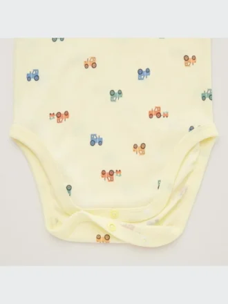 Baby Joy of Print Kısa Kollu Tulum (Traktör)