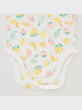 Baby Joy of Print Pamuklu File İç Tulum