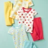 Bebek Bebek Kuru Pijamalar | Sanrio Karakterleri | Kısa Kollar