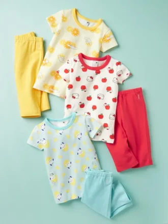 Bebek Bebek Kuru Pijamalar | Sanrio Karakterleri | Kısa Kollar
