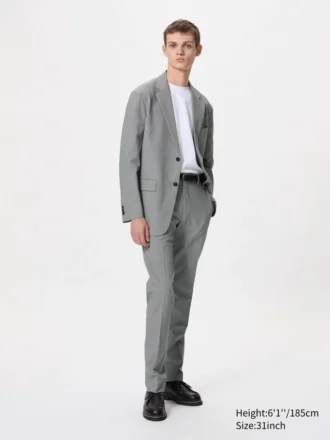 Erkek AirSense Pants | Yün Benzeri | Kareli