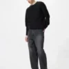 Erkek Bol Paça Kot Pantolon