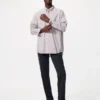 Erkek Broadcloth Gömlek | Düğmeli | Kareli