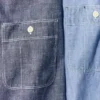Erkek Chambray Ceket Gömlek