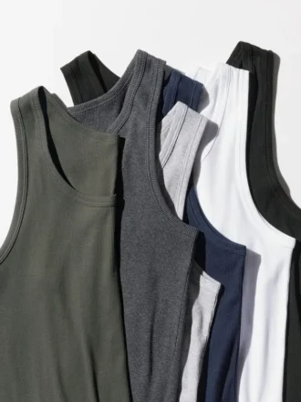 Erkek Dry Color Nervürlü Tank Üst Giyim