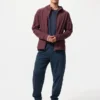 Erkek DRY-EX UV Korumalı Tam Fermuarlı Kapüşonlu Sweatshirt