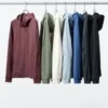 Erkek DRY-EX UV Korumalı Tam Fermuarlı Kapüşonlu Sweatshirt
