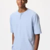 Erkek Dry Waffle Henley Tişört Erkek Dry Waffle Henley Tişört