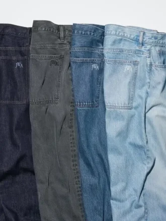 Erkek Düz Kesim Kot Pantolon