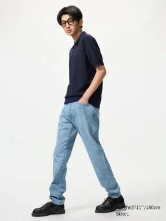 Erkek EZY Ultra Stretch Kot Pantolon | Tall