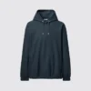 Erkek Fırçalanmış Jersey Uzun Kollu Kapüşonlu Sweatshirt