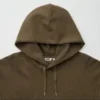 Erkek Fırçalanmış Jersey Uzun Kollu Kapüşonlu Sweatshirt