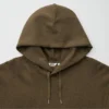 Erkek Fırçalanmış Jersey Uzun Kollu Kapüşonlu Sweatshirt