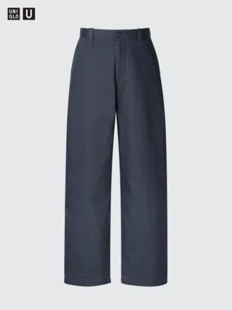 Erkek Geniş Chino Pantolonlar