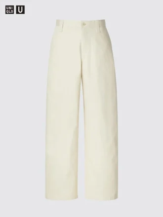 Erkek Geniş Chino Pantolonlar