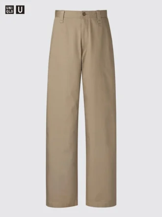 Erkek Geniş Chino Pantolonlar | Uzun