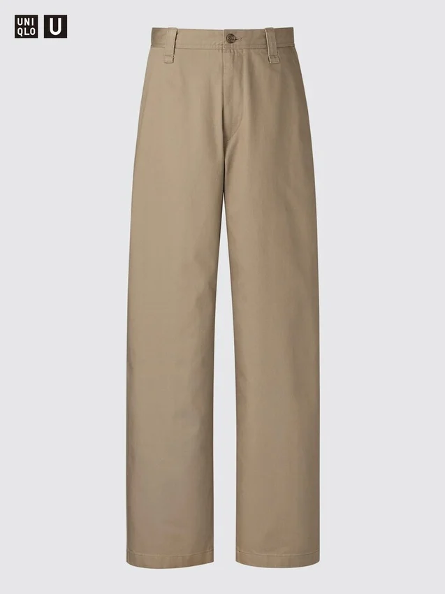 Erkek Geniş Chino Pantolonlar | Uzun Erkek Geniş Chino Pantolonlar | Uzun