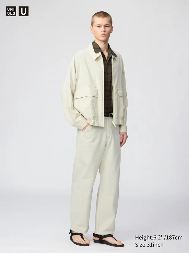 Erkek Geniş Konik Paça Kot Pantolon Erkek Geniş Konik Paça Kot Pantolon