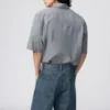 Erkek Geniş Konik Paça Kot Pantolon