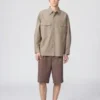 Erkek İş Gömleği Oversized | Uzun Kollular
