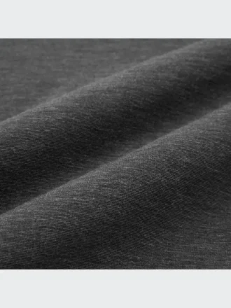 Erkek HEATTECH Balıkçı Yaka Uzun Kollu Tişört