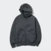 Erkek HEATTECH Pile Astarlı Tam Fermuarlı Kapüşonlu Sweatshirt