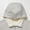Erkek HEATTECH Pile Astarlı Tam Fermuarlı Kapüşonlu Sweatshirt