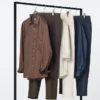 Erkek Keten Karışımlı Bol Pantolon