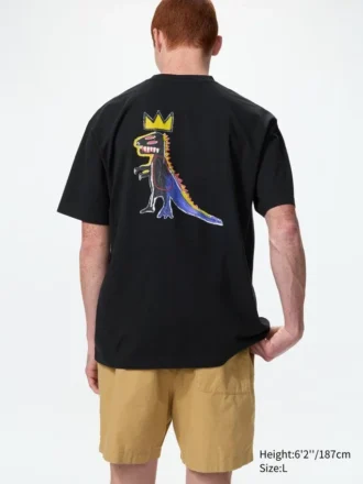 Erkek Ny Pop Art UT Grafik Tişört | Basquiat