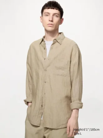 Erkek Premium Linen Gömlek