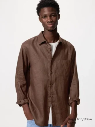 Erkek Premium Linen Gömlek
