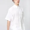 Erkek Premium Linen Oversized Gömlek | Kısa Kollar
