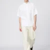Erkek Premium Linen Oversized Gömlek | Kısa Kollar