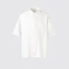 Erkek Premium Linen Oversized Gömlek | Kısa Kollar