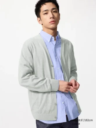 Erkek Örme V Yaka Hırka