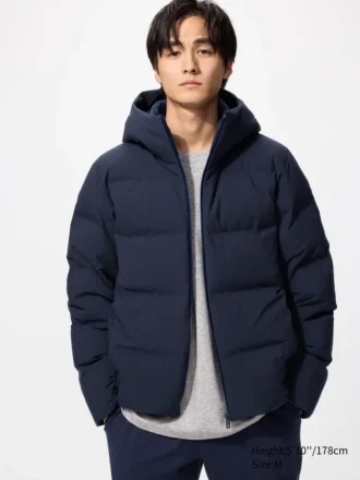Erkek Seamless Down Kuş Tüyü Parka