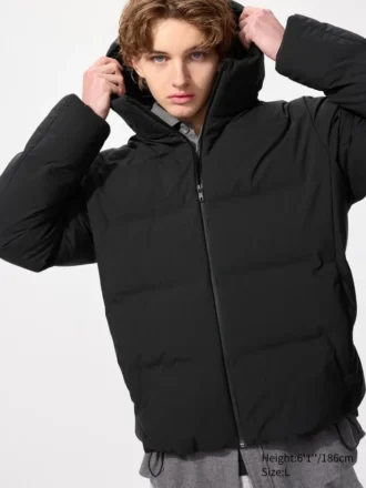Erkek Seamless Down Kuş Tüyü Parka
