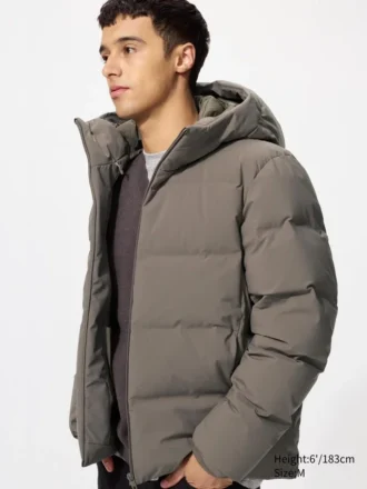 Erkek Seamless Down Kuş Tüyü Parka