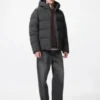 Erkek Seamless Down Kuş Tüyü Parka